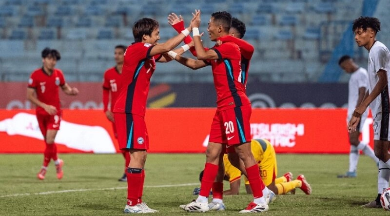 Singapore vs Đông Timor